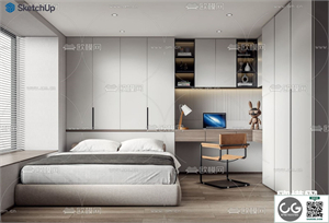 BEDROOM SKETCHUP MODEL