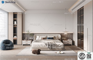 BEDROOM SKETCHUP MODEL