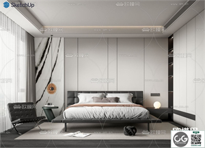 BEDROOM SKETCHUP MODEL