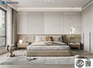BEDROOM SKETCHUP MODEL