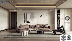 LIVING ROOM SKETCHUP MODEL