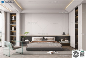 BEDROOM SKETCHUP MODEL