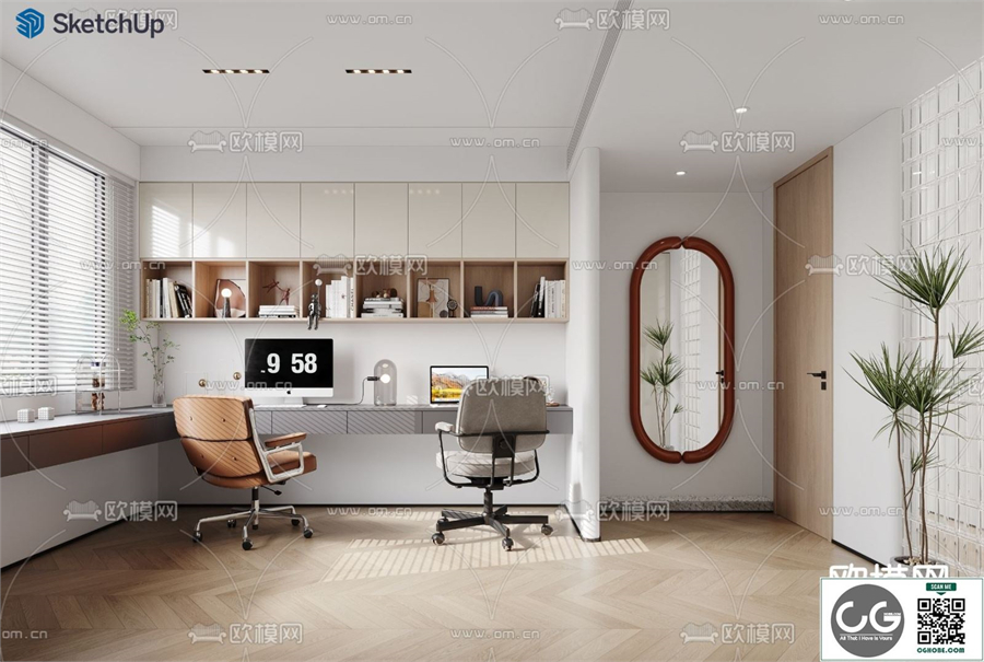 STUDY SKETCHUP MODEL