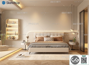 BEDROOM SKETCHUP MODEL