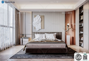 BEDROOM SKETCHUP MODEL
