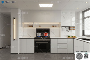 KITCHEN SKETCHUP MODEL 