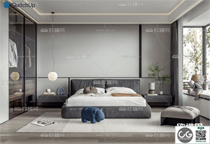 BEDROOM SKETCHUP MODEL