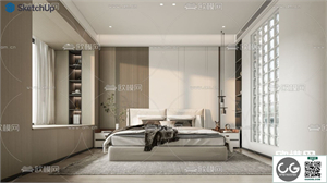 BEDROOM SKETCHUP MODEL