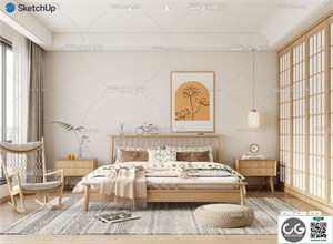 BEDROOM SKETCHUP MODEL