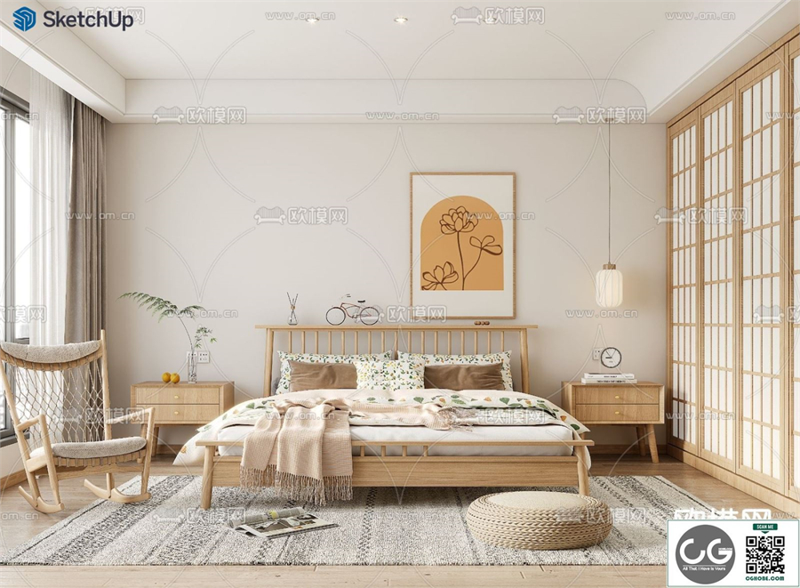 BEDROOM SKETCHUP MODEL