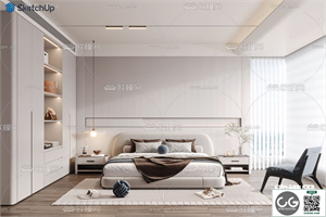 BEDROOM SKETCHUP MODEL