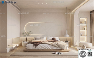 BEDROOM SKETCHUP MODEL