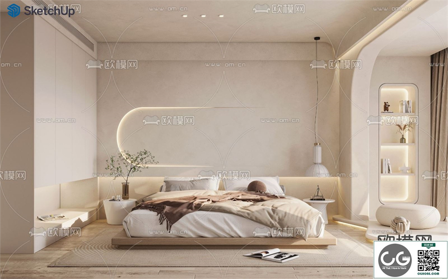 BEDROOM SKETCHUP MODEL