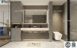 BATHROOM SKETCHUP MODEL