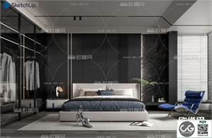 BEDROOM SKETCHUP MODEL