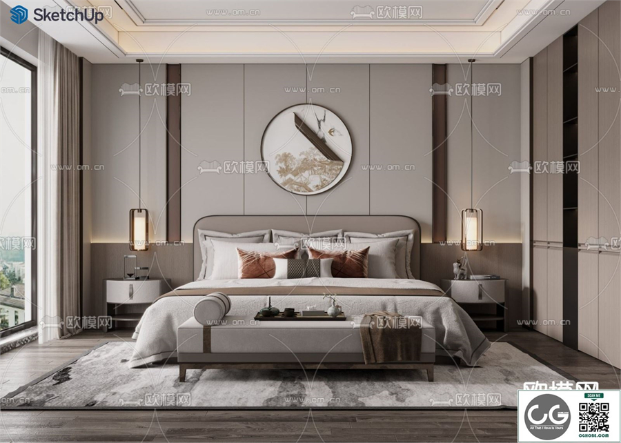 BEDROOM SKETCHUP MODEL