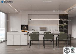 DINING ROOM SKETCHUP MODEL 