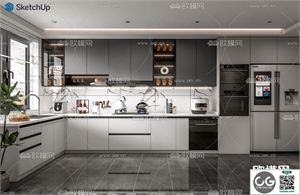 KITCHEN SKETCHUP MODEL 