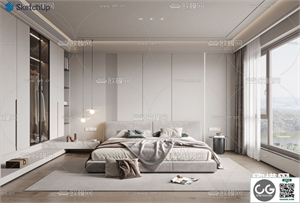 BEDROOM SKETCHUP MODEL
