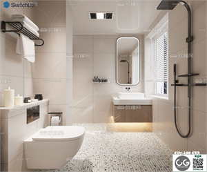 BATHROOM SKETCHUP MODEL