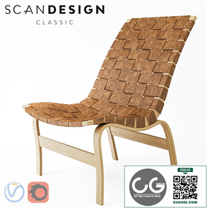 Eva Chair In Leather By Bruno Mathsson