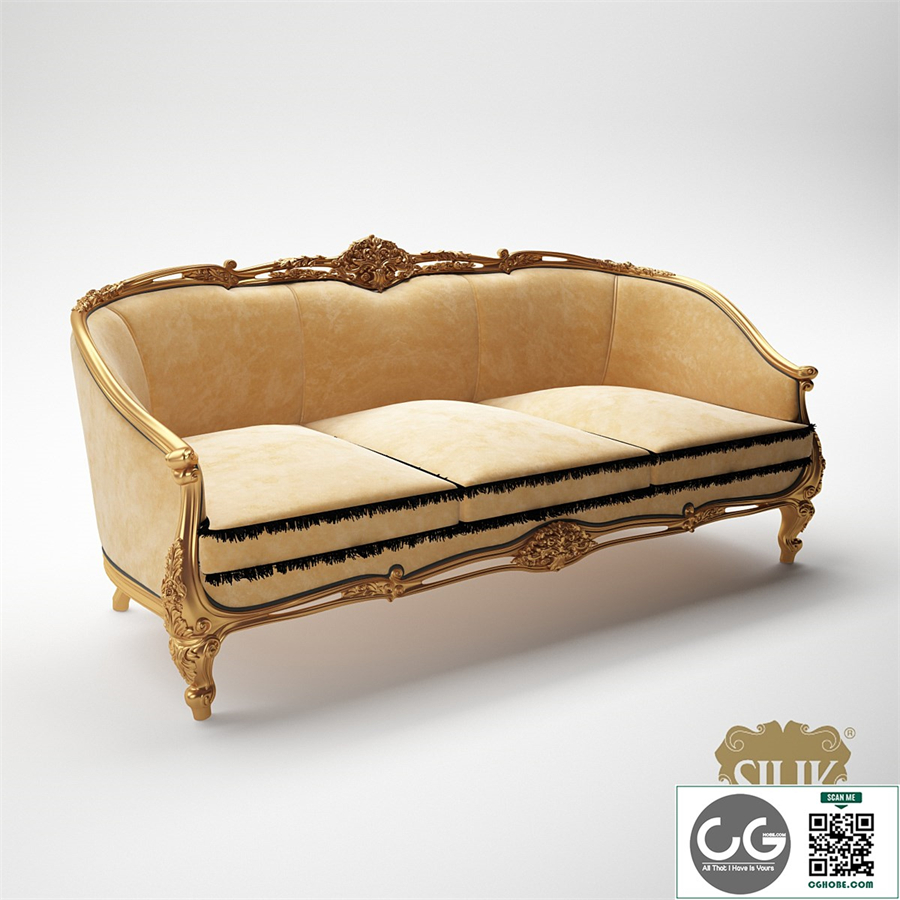 Classic sofa Adone (Silik)