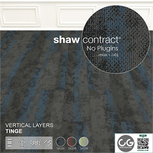 Shaw Carpet Vertical Layers Wall to Wall Floor No 6