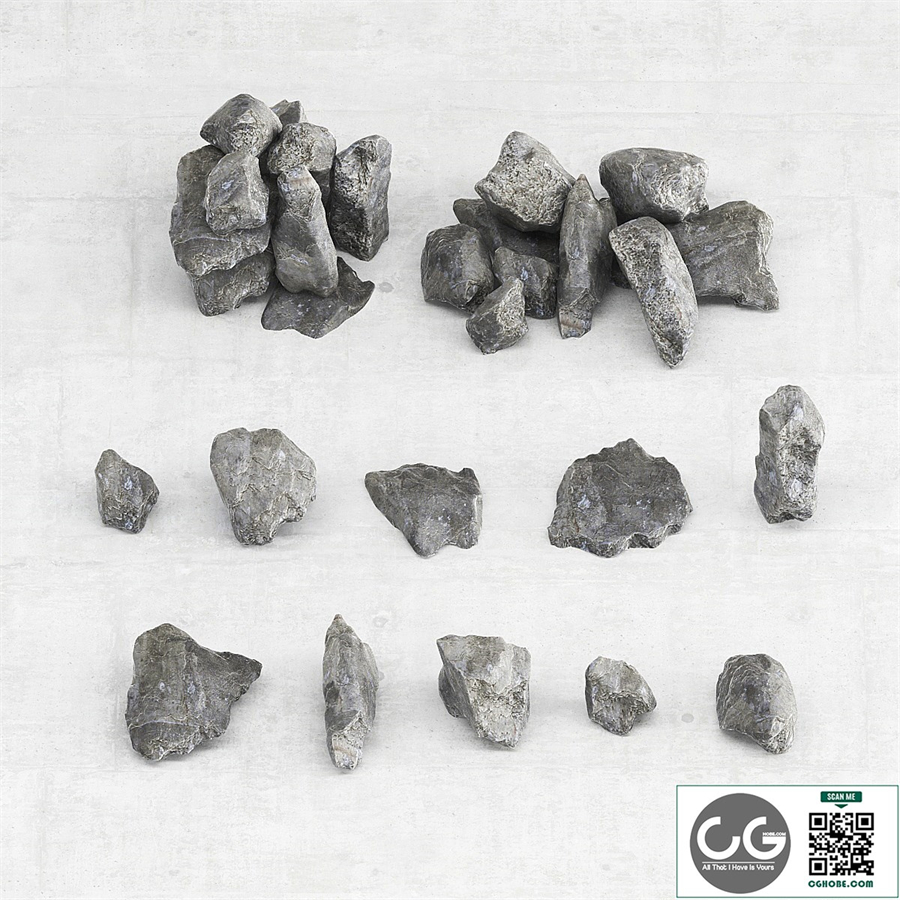 Rock stone collection decorative / A collection of rock for decoration