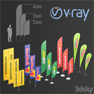 Advertising flags