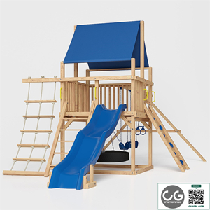 The Bailey Climber Swing Set