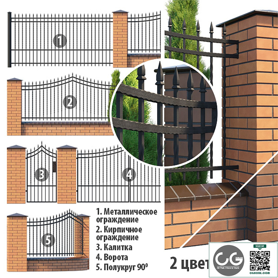 Forged fence