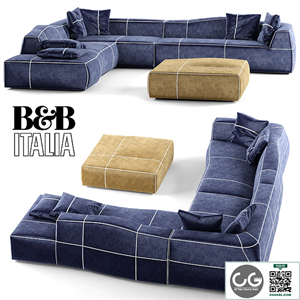 modular sofa b & b bend sofa