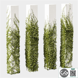 Leaves for square columns. 4 models