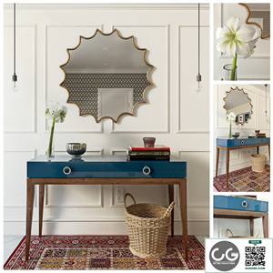 Decor set with basket