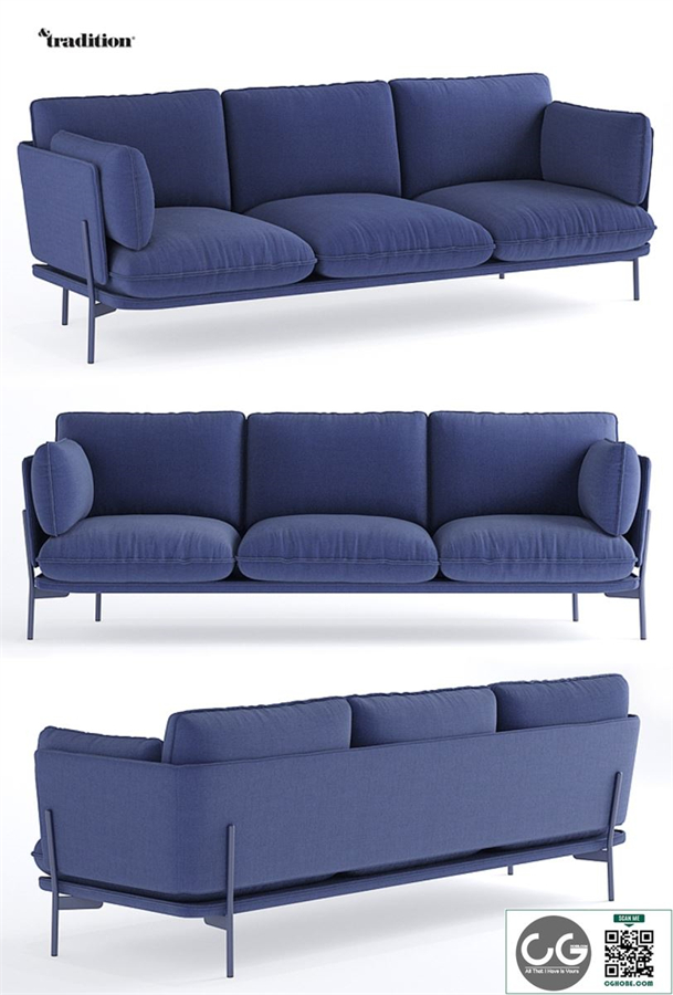 Andtradition cloud 3 Seater sofa
