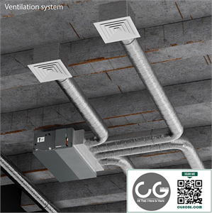 Ceiling ventilation system