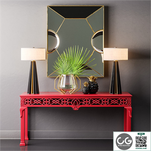 Baker - Irish Chippendale Console