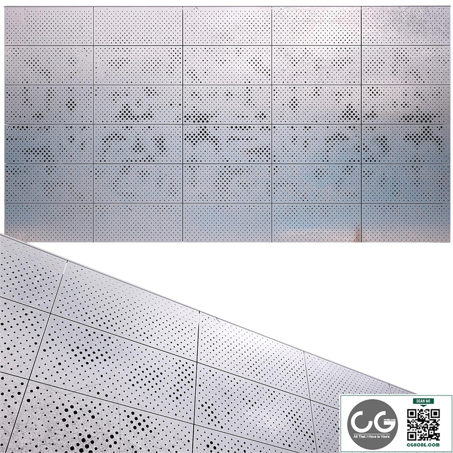 perforated metal panel N13
