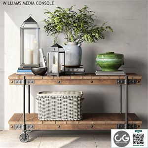 Pottery barn WILLIAMS MEDIA CONSOLE