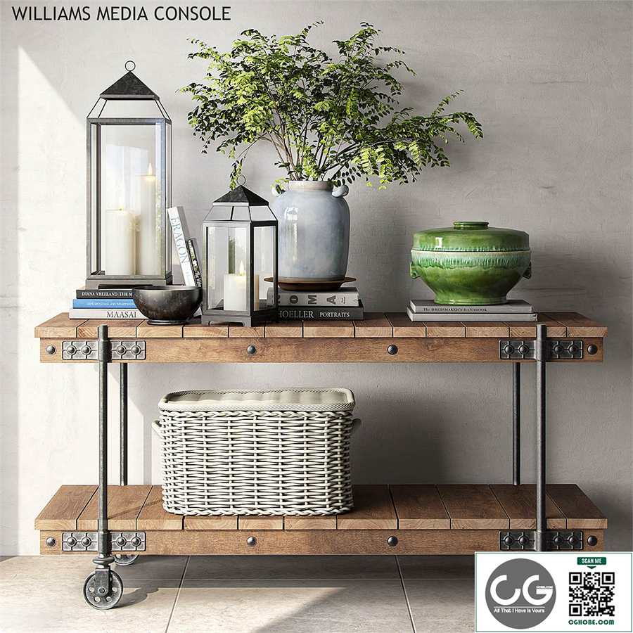 Pottery barn WILLIAMS MEDIA CONSOLE
