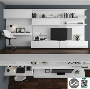 TV stand set 027