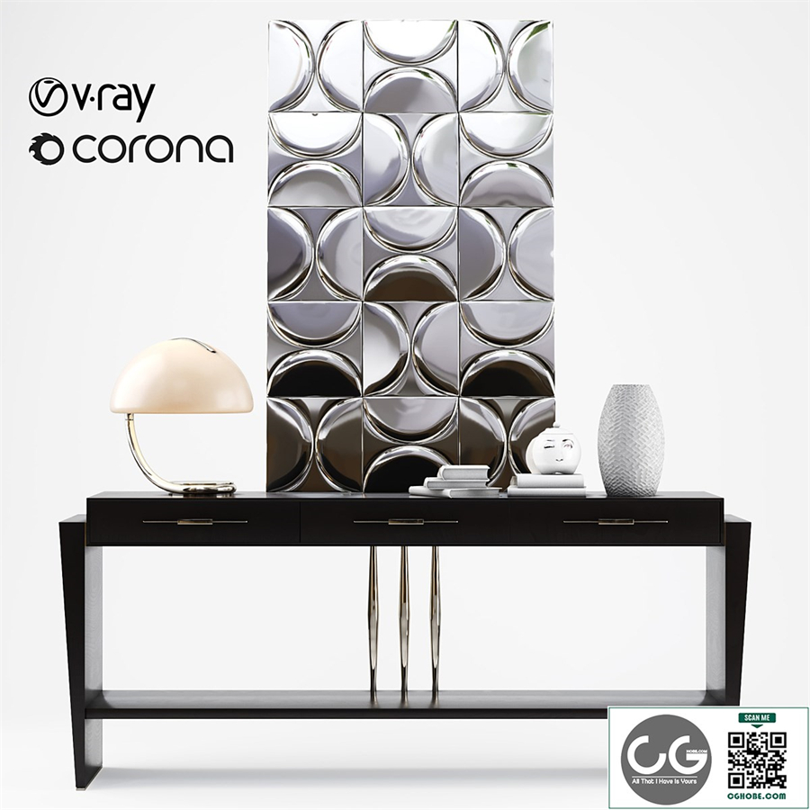 Selva tiffany console