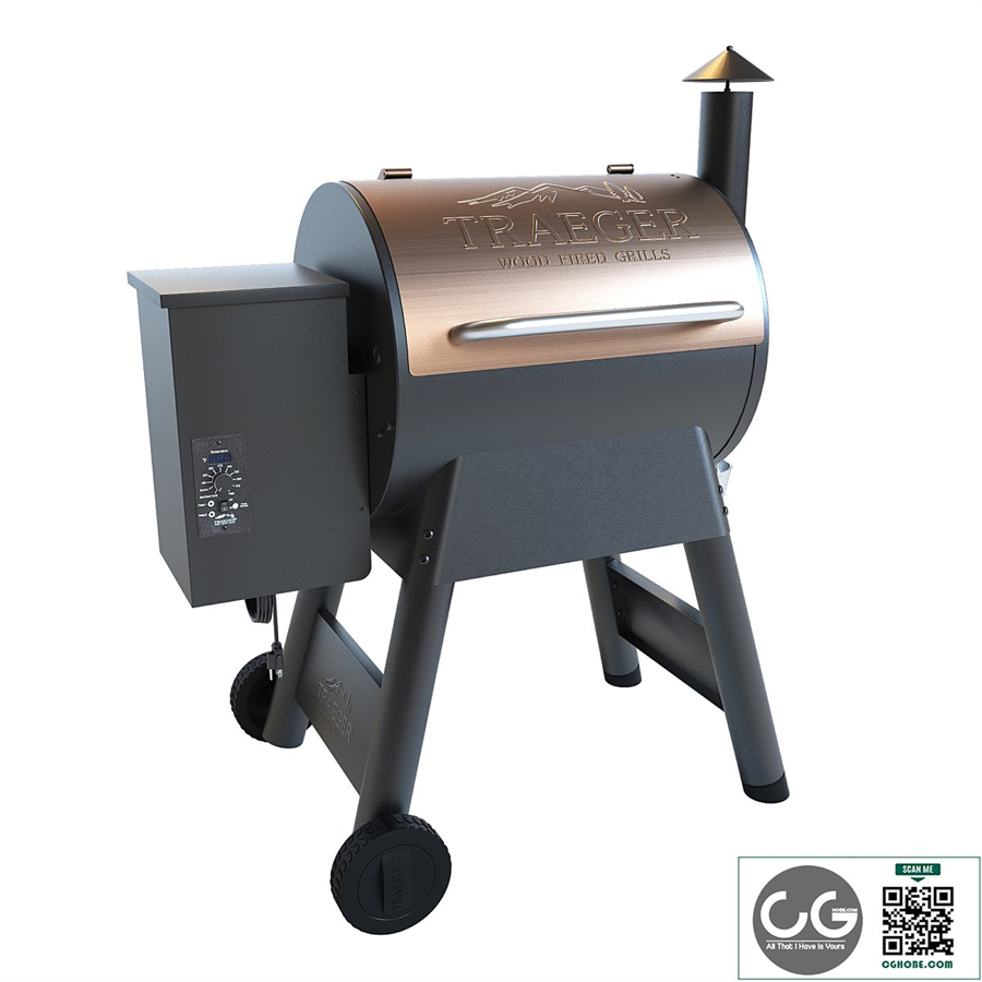 Traeger Outdoor Barbecue Grill - Pro Series 22