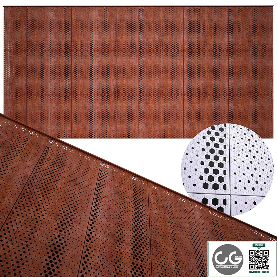 perforated metal panel N20
