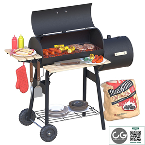 Charcoal grill BBQ