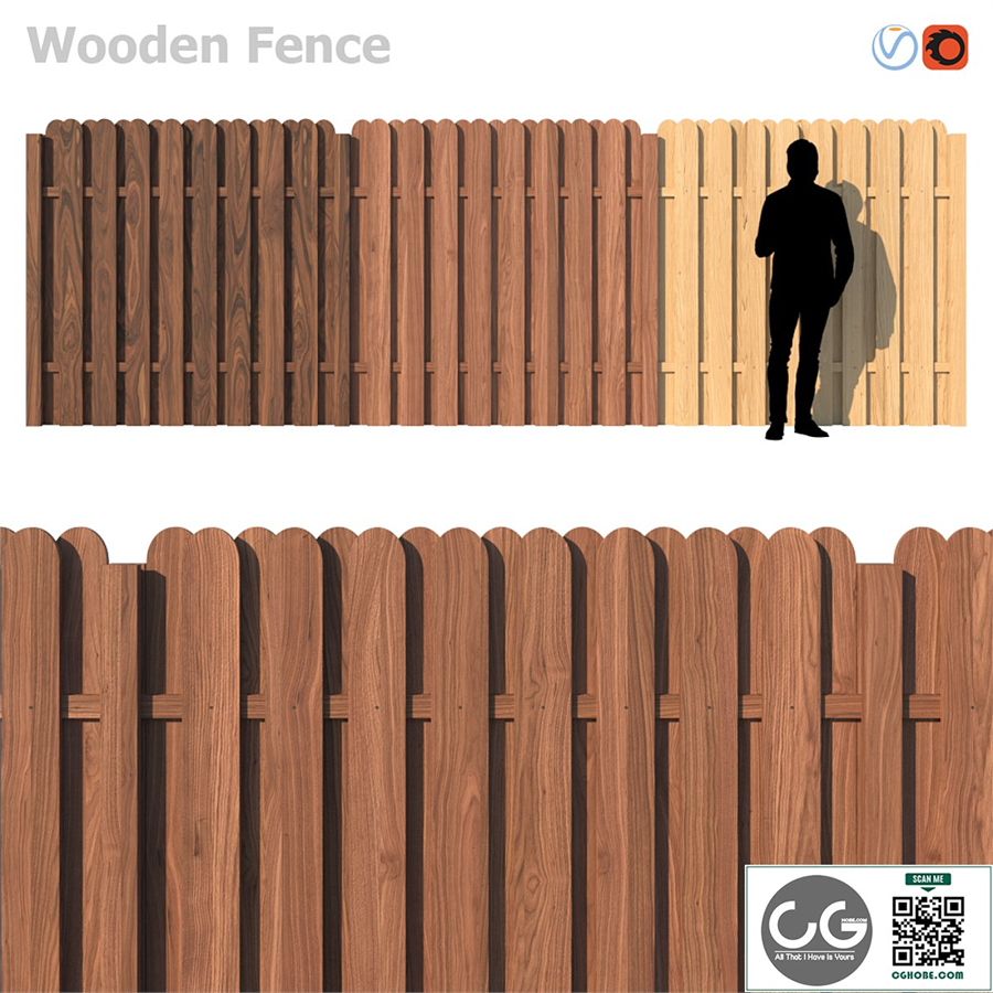 Wooden Fence IV