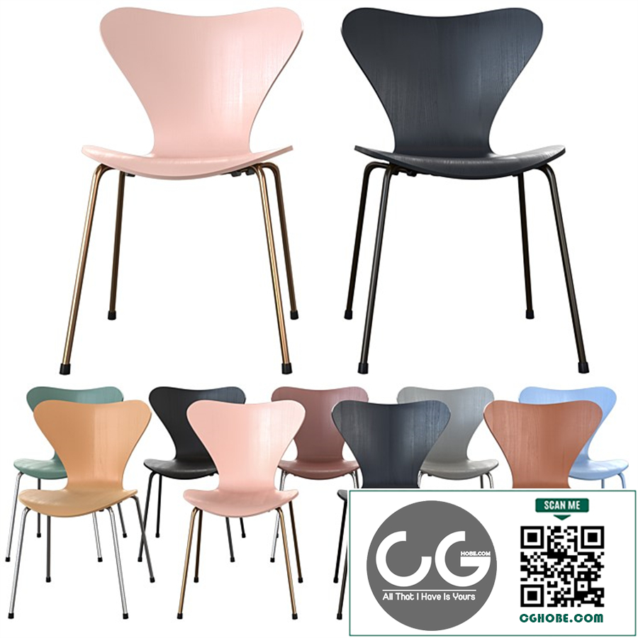 Series 7 Chair by Fritz Hansen