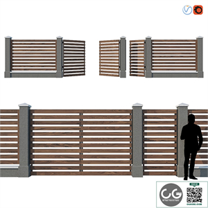 Wooden Fence V