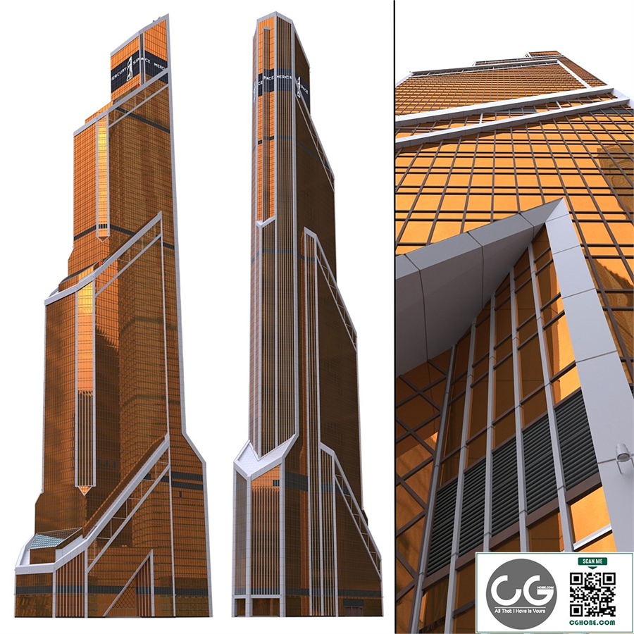 Skyscraper Mercury City Tower (