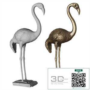 Bronze Heron Samargue by Marie Martin